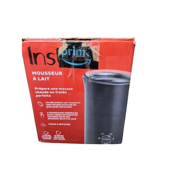 Instant Pot Milk Frother, 4-in-1 Electric Milk Steamer, 10oz/295ml Automatic Hot - Picture 1 of 6